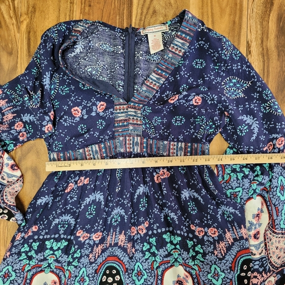 Flying Tomato short boho dress Belle sleeve - Picture 7 of 10